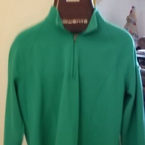 L. L. Bean 1/4" Zip womans Size L Pullover